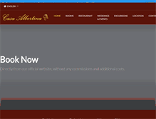 Tablet Screenshot of casalbertina.com